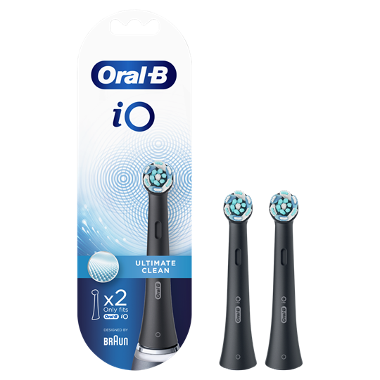 Picture of Oral-B Ανταλλακτικές Κεφαλές iO Ultimate Clean Black 2τμχ