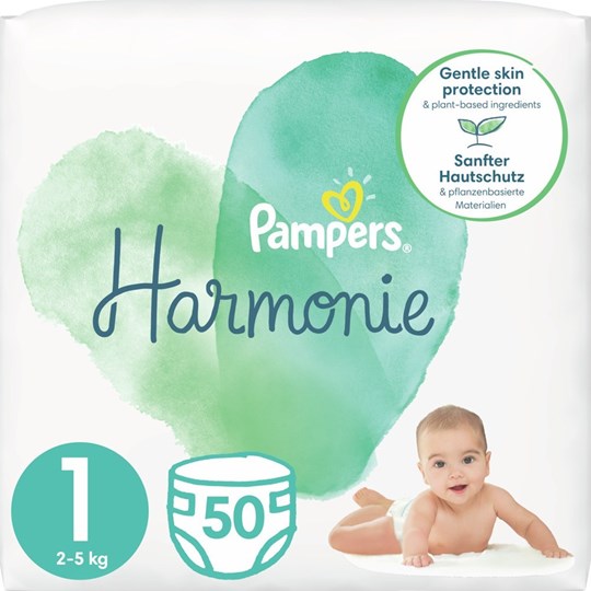 Picture of Pampers Harmonie Νο 1 (2-5 kg) 50τμχ