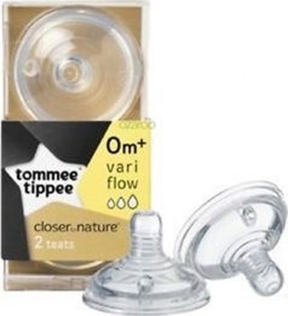 Picture of Tommee Tippee Θηλή από Σιλικόνη Ρυθμιζόμενης Ροής 2τμχ