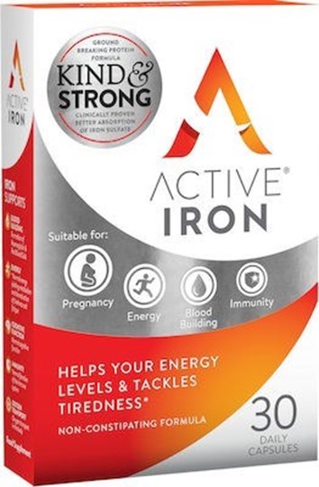 Picture of Active Iron Iron 25mg 30 κάψουλες