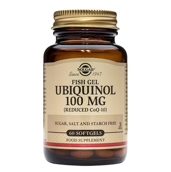 Picture of SOLGAR UBIQUINOL FISH GEL 100mg 60softgels