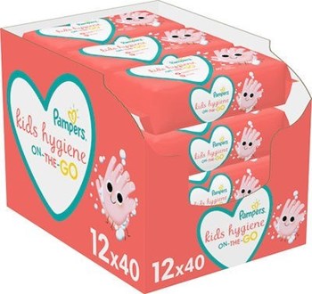 Picture of Pampers Kids Hygiene On-the-go (12x40τμχ) 480τμχ