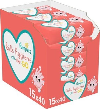 Picture of Pampers Kids Hygiene On-the-go (15x40τμχ) 600τμχ