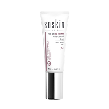 Picture of Soskin CC Cream Color Control 3 in 1 02 Gold skin SPF30 20ml