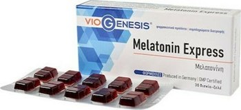Picture of VIOGENESIS Melatonin Express 30 gel-tabs
