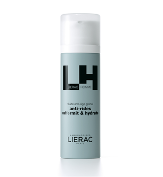 Picture of Lierac Homme Anti-Rides Raffermit & Hydrate Global Men Fluid Cream with Complete Anti-Aging Action 50ml