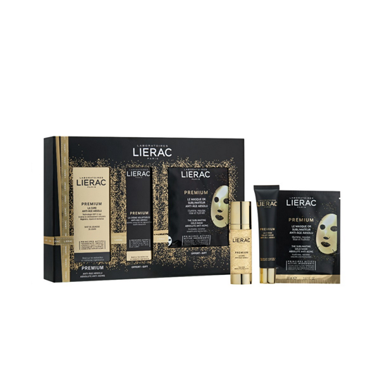 Picture of Lierac Xmas Set Premium La Cure Anti Age Absolu 30ml & Cream Voluptueuse 30ml & Mask 20ml