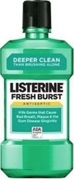 Picture of Listerine Fresh Burst Στοματικό Διάλυμα κατά της Πλάκας και της Κακοσμίας 500ml