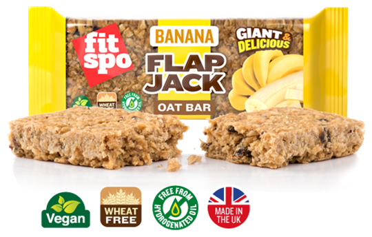 Picture of Fit Spo Μπάρα Flapjack Βρώμης με Banana 90gr
