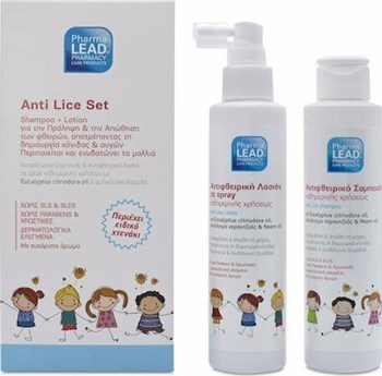 Picture of Pharmalead Anti Lice Set Αντιφθειρικό Σαμπουάν & Λοσιόν 2 x 125ml