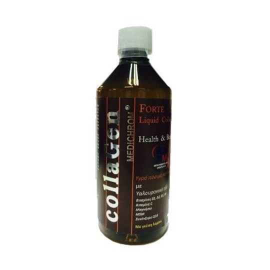 Picture of Medichrom Collagen Forte Liquid Με Στέβια 500 ml Με Γεύση Λεμόνι