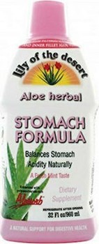 Picture of Lily of the Desert Aloe Herbal Stomach Formula 960ml Μέντα