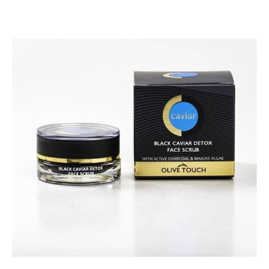 Picture of Olive Touch Black Caviar Detox Face Scrub 15ml