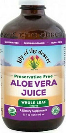 Picture of Lily of the Desert Whole Leaf Aloe Vera Juice Preservative Free 946ml