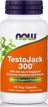 Picture of Now Foods TestoJack 300mg 60 φυτικές κάψουλες