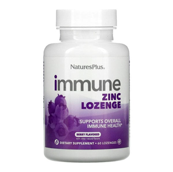 Picture of Nature's Plus Immune Zinc Lozenge Berry Flavored 60loz