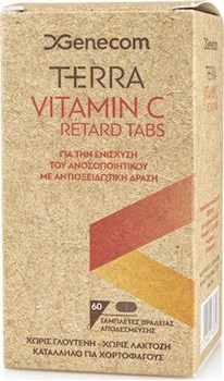 Picture of Genecom Terra Vitamin C Retard 60 ταμπλέτες