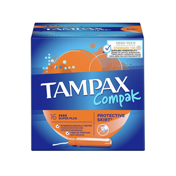 Picture of Tampax Compak Super Plus 16τμχ