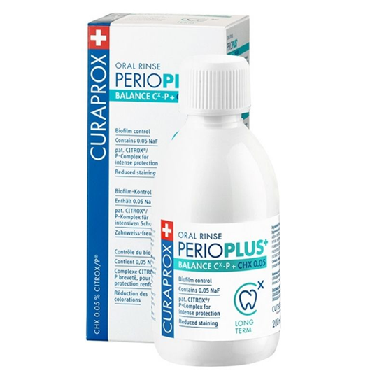 Picture of Curaprox Perio Plus Balance CHX 0,05 Στοματικό Διάλυμα 200ml