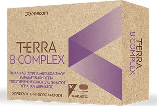 Picture of GENECOM TERRA B COMPLEX 30 TABS