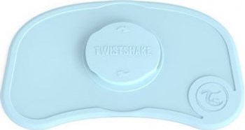 Picture of Twisthake Twistshake Σουπλά Click-Mat Mini+πιάτο Pastel Blue