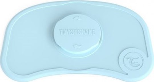 Picture of Twisthake Twistshake Σουπλά Click-Mat Mini+πιάτο Pastel Blue