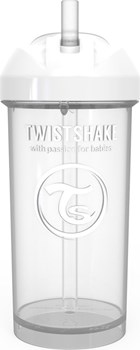 Picture of Twistshake Κύπελλο Straw Cup 360ml 6+Μηνών White