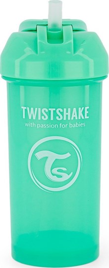 Picture of Twistshake Κύπελλο Straw Cup 360ml 6+Μηνών Pastel Green