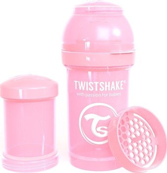 Picture of Twistshake Μπιμπερό Κατά Των Κολικών 180ml Pastel Pink
