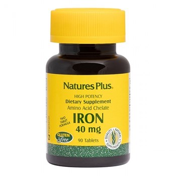 Picture of NATURE'S PLUS IRON 40 MG 90TABS
