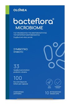 Picture of Bacteflora MICROBIOME 10Veg.Caps OLONEA