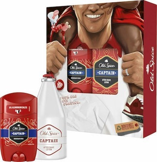 Picture of Old Spice Set Captain Deodorant Stick 50ml + Old Spice Captain After Shave Lotion 100ml