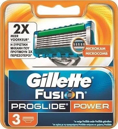 Picture of Gillette Fusion Proglide Power Ανταλλακτικά για Ξυραφάκι 3τμχ - 81766645