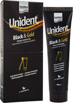 Picture of INTERMED UNIDENT Black&Gold Toothpaste 100mL