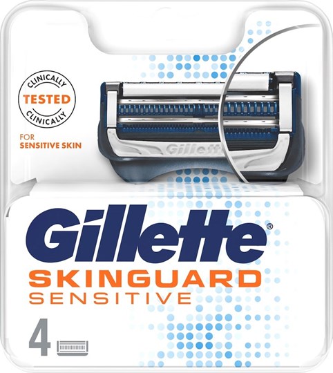 Picture of Gillette Skinguard Sensitive Ανταλλακτικά για Ξυραφάκι 4τμχ