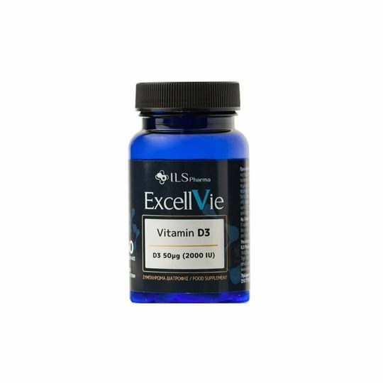 Picture of ILS Pharma Excellvie Vitamin D3 2000iu 30 κάψουλες