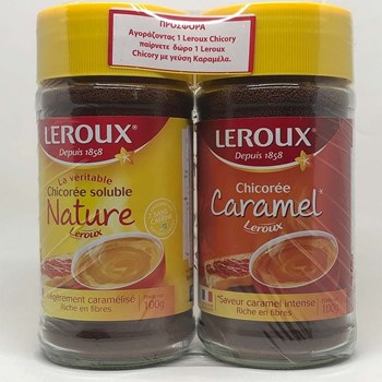 Picture of Leroux Depuis 1858 Chicory 100gr + ΔΩΡΟ Leroux Chicory με γεύση Καραμέλας 100gr