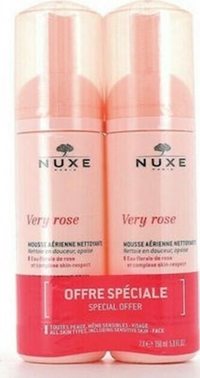 Picture of Nuxe Very Rose Light Cleansing Foam Αφρός Καθαρισμού Προσώπου 2x150ml