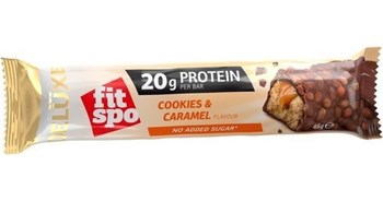 Picture of Fit Spo Deluxe 20g Protein Bar 65gr Cookies Caramel