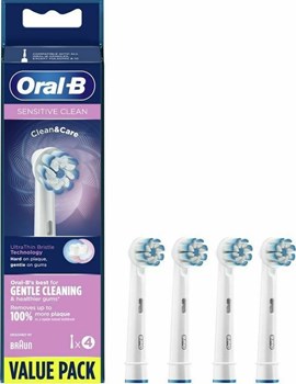 Picture of Oral-B Ανταλλακτικές Κεφαλές Sensitive Clean 4τμχ