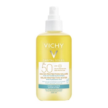 Picture of Vichy Capital Soleil Protective Water Hydrating SPF50 Αντηλιακό Νερό Υψηλής Προστασίας με Υαλουρονικό Οξύ 200ml