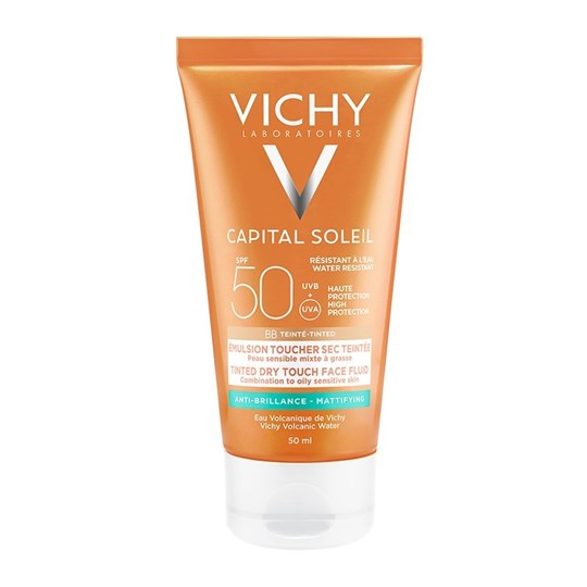 Picture of Vichy BB Tinted Mattifying Face Fluid Dry Touch Αδιάβροχο Αντηλιακό Προσώπου SPF50 με Χρώμα 50ml