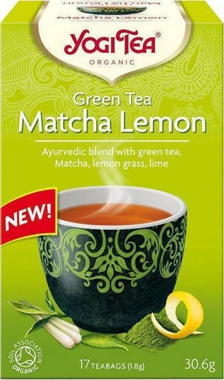 Picture of BIO ΥΟGI TEA GREEN MATCHA LEMON ΒΙΟ 30,6ΓΡ