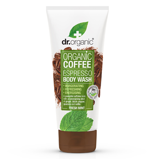 Picture of DR.ORGANIC Coffee Mint Body Wash 200ml