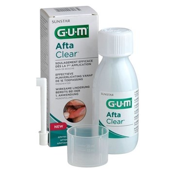 Picture of GUM 2410 AFTACLEAR RINSE 120ML