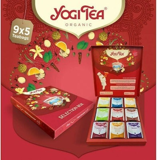 Picture of Yogi Tea Τσάι Βιολογικό Selection Box 5 Φακελάκια 9gr