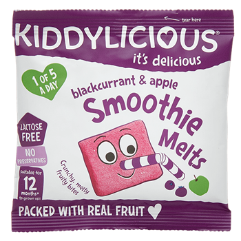Picture of Kiddylicious Blackcurrant & Apple Smoothie Melts 6gr