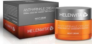 Picture of HELENVITA ANTI WRINKLE NIGHT CREAM NORMAL-MIXED SKIN , 50ml