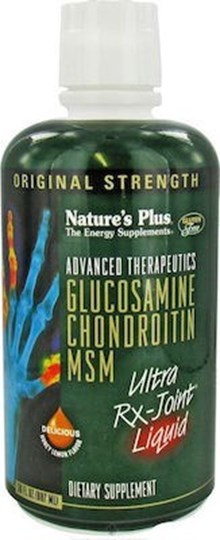 Picture of Nature's Plus Glucosamine Chondroitin MSM Ultra Rx Joint Liquid 30oz 887ml