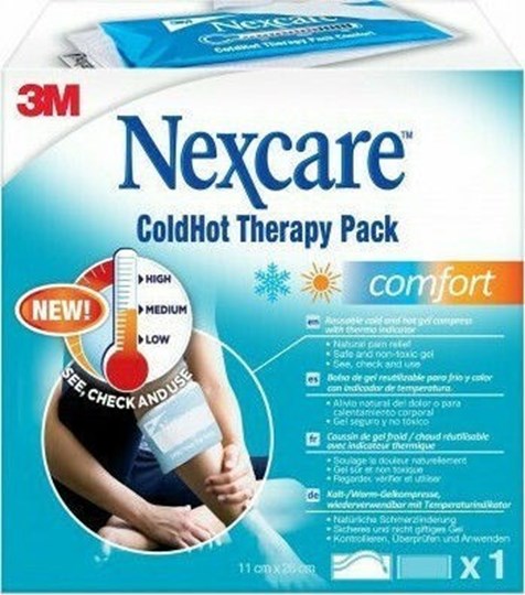 Picture of NEXCARE COLDHOT COMFORT 2 Σε 1 Παγοκύστη Και Θερμοφόρα 1 Τεμάχιο 26x11cm